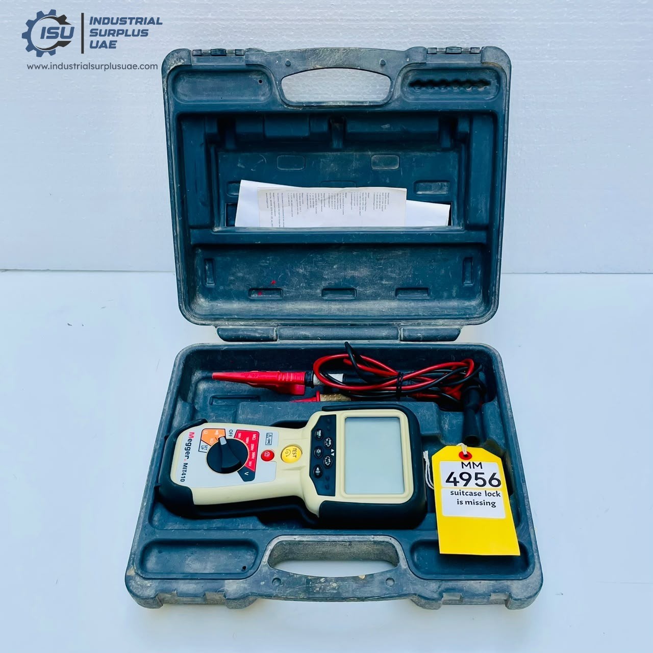 Megger MIT410 Insulation and Continuity Tester Megohmmeter #Case Lock Missing