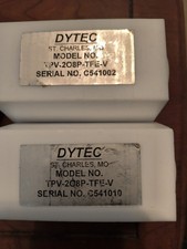Dytec TPV-208P-TFE-V Pneumatic Valves - PTFE Body - New Industrial Spare Pk/2 picture
