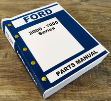 Ford 2000 3000 4000 5000 7000 Series Tractor Parts Manual Catalog Assembly Book picture