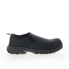 Avenger Flight Slip-on Composite Toe SD10 SR Womens Black Wide Work Shoes picture