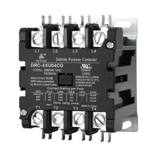 SUNLEE 4 Pole 40 Amp 50 RES 208/240V Coil Contactor fits Siemens 42CF25AG Lig... picture