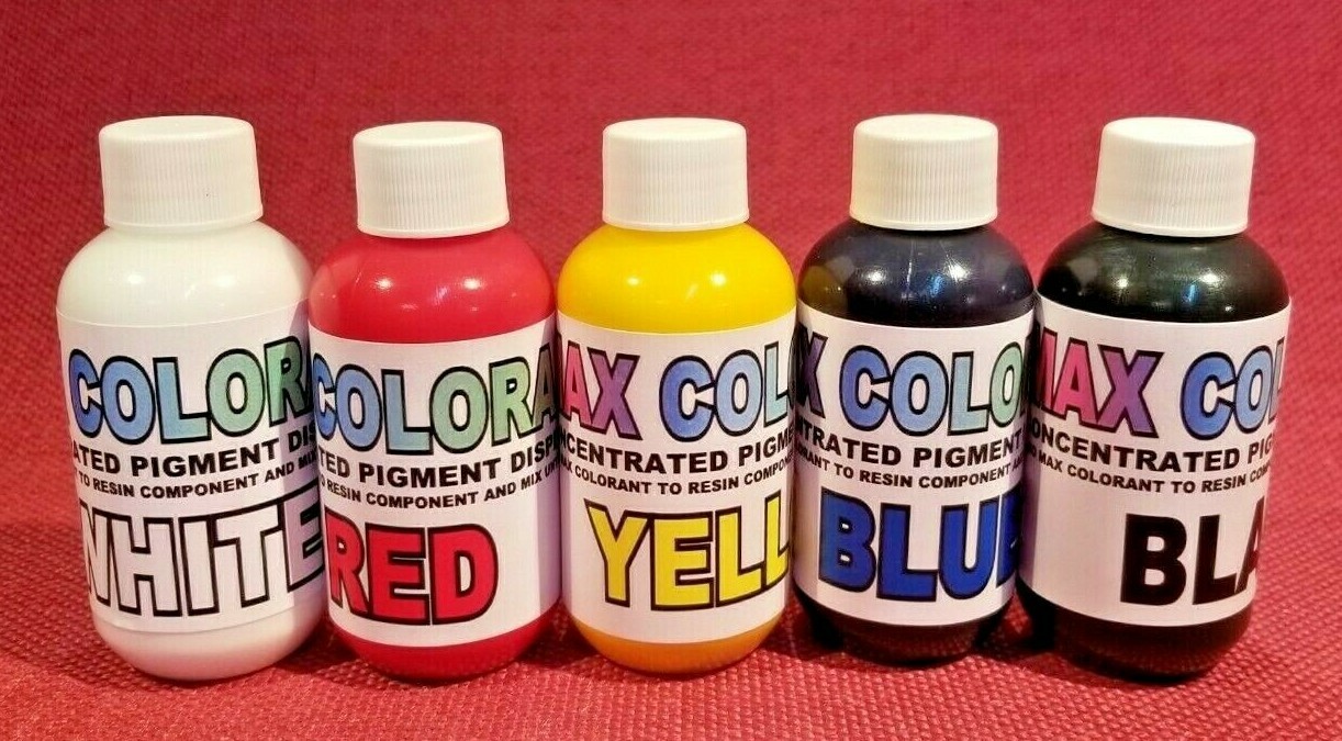 Color Pigment Paste 4 Epoxy Resin FDA Compliant, 5 Base Color Kit Make All Color Color Pigment Paste 4 Epoxy Resin FDA Compliant, 5 Base Color Kit Make All Color