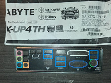 OEM I/O backplate GIGABYTE GA-Z77X-UP4 TH Motherboard Backplate picture