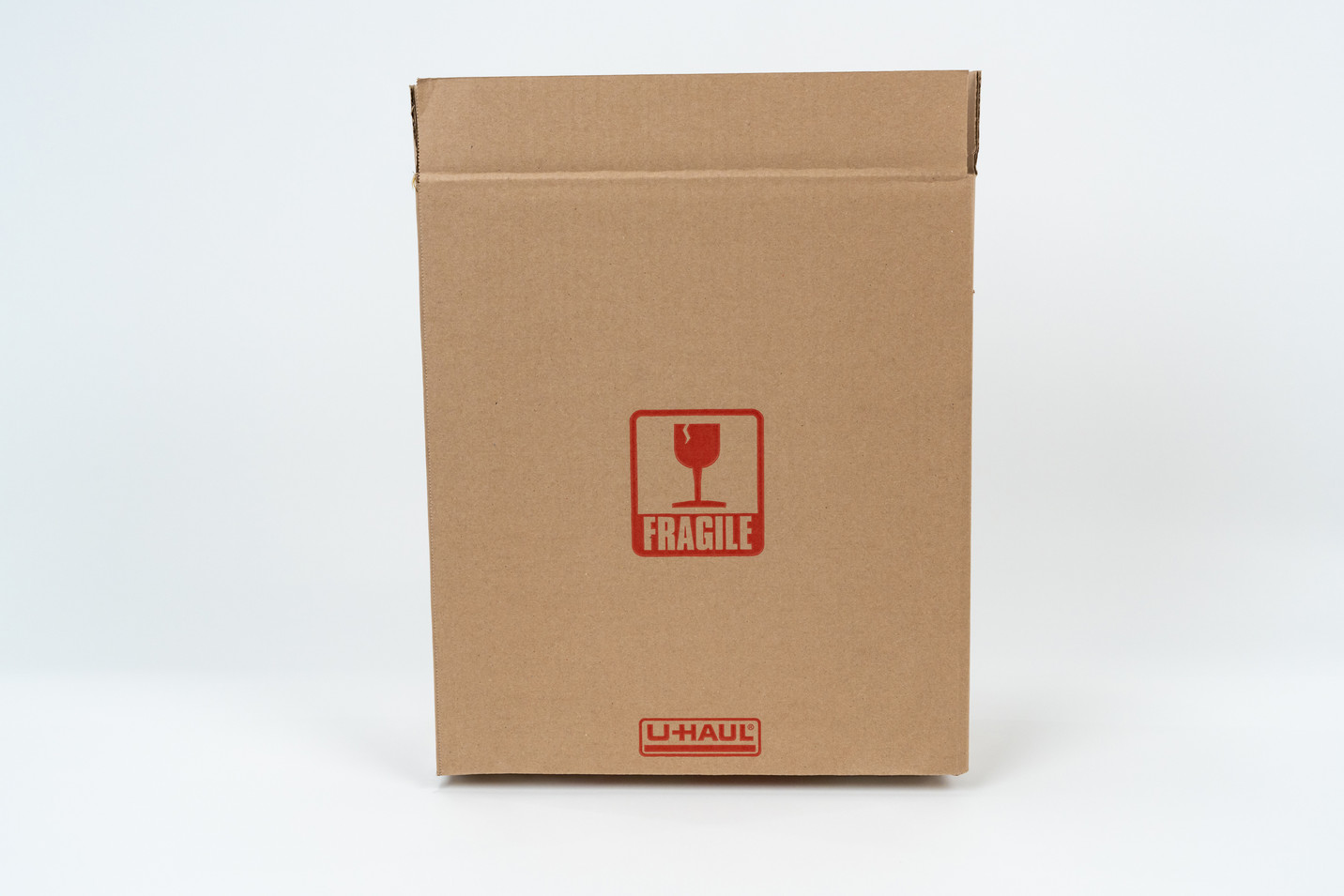 U-Haul Fragile Printed Shipping Boxes 13 x 5 x 15 Inch - Moving Boxes