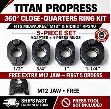 Titan 360° ProPress Ring Set 1/2