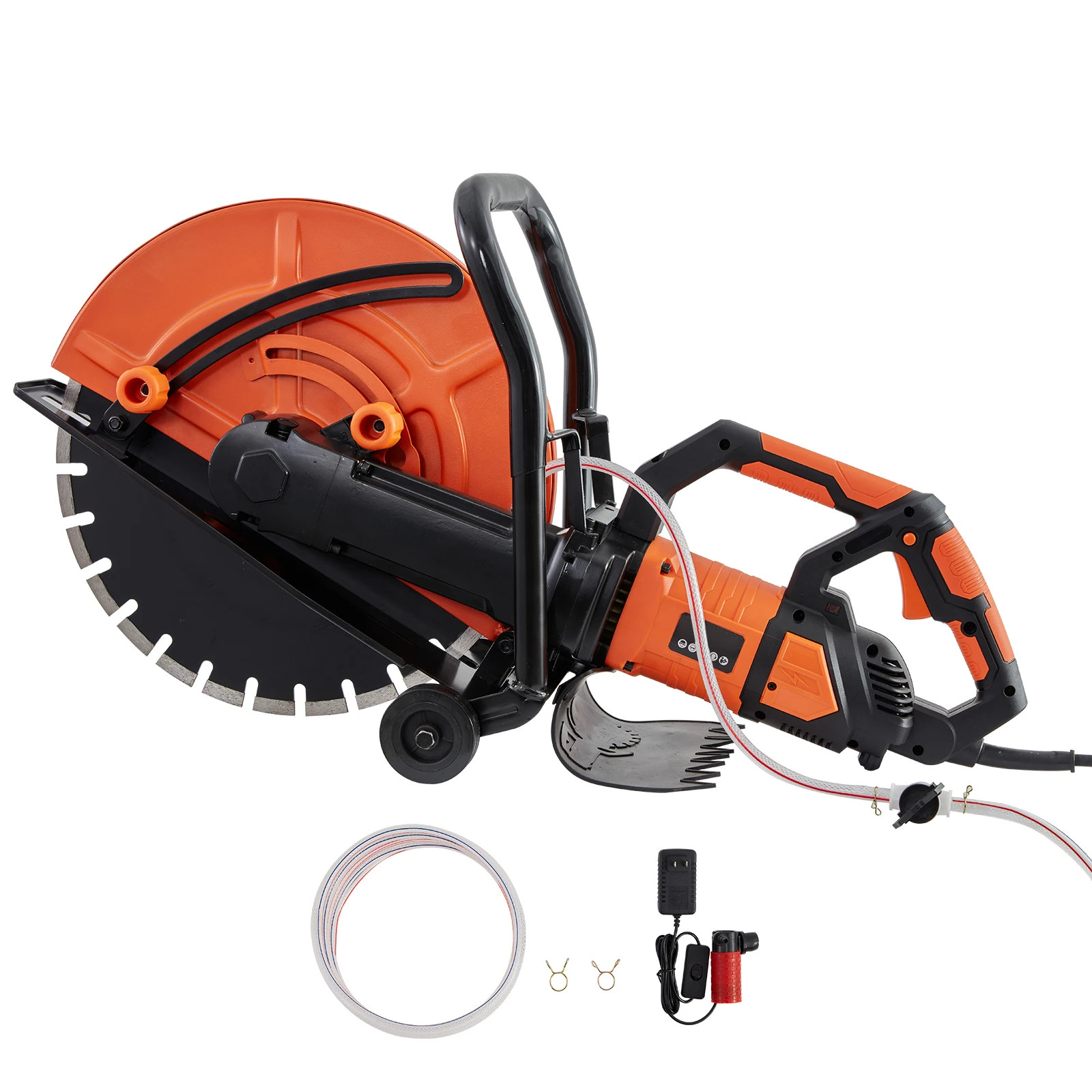 16 inch Electric Concrete Saw 3200W 15A Wet Cut-Off Saw 6 in Max Cutting Depth