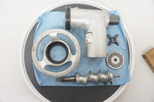 #12 Hobart Meat Grinder Attach. - Knife, Auger, Cutter Blade & 1/8