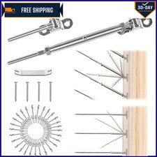Effortless Installation 30Pairs Cable Railing Swage Turnbuckle Adjustable Kit picture