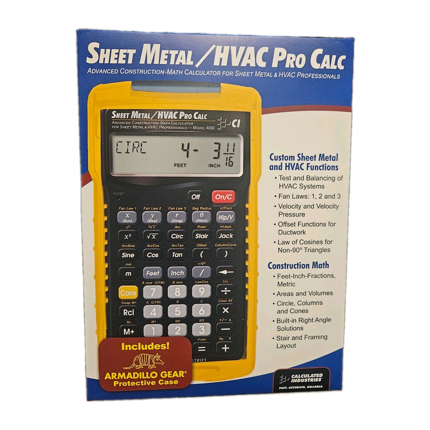 Sheet Metal/Hvac Pro Calc Calculator Sheet Metal/Hvac Pro Calc Calculator