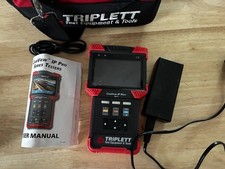Triplett CamView IP Pro Series 8071 Camera Tester with Carrying Case - Untested picture