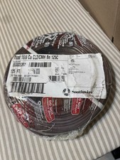 SOUTHWIRE 553085307  Tstat  18/8 Cu CL2/CMH Bn 125C 125 FT Thermostat cable-New picture