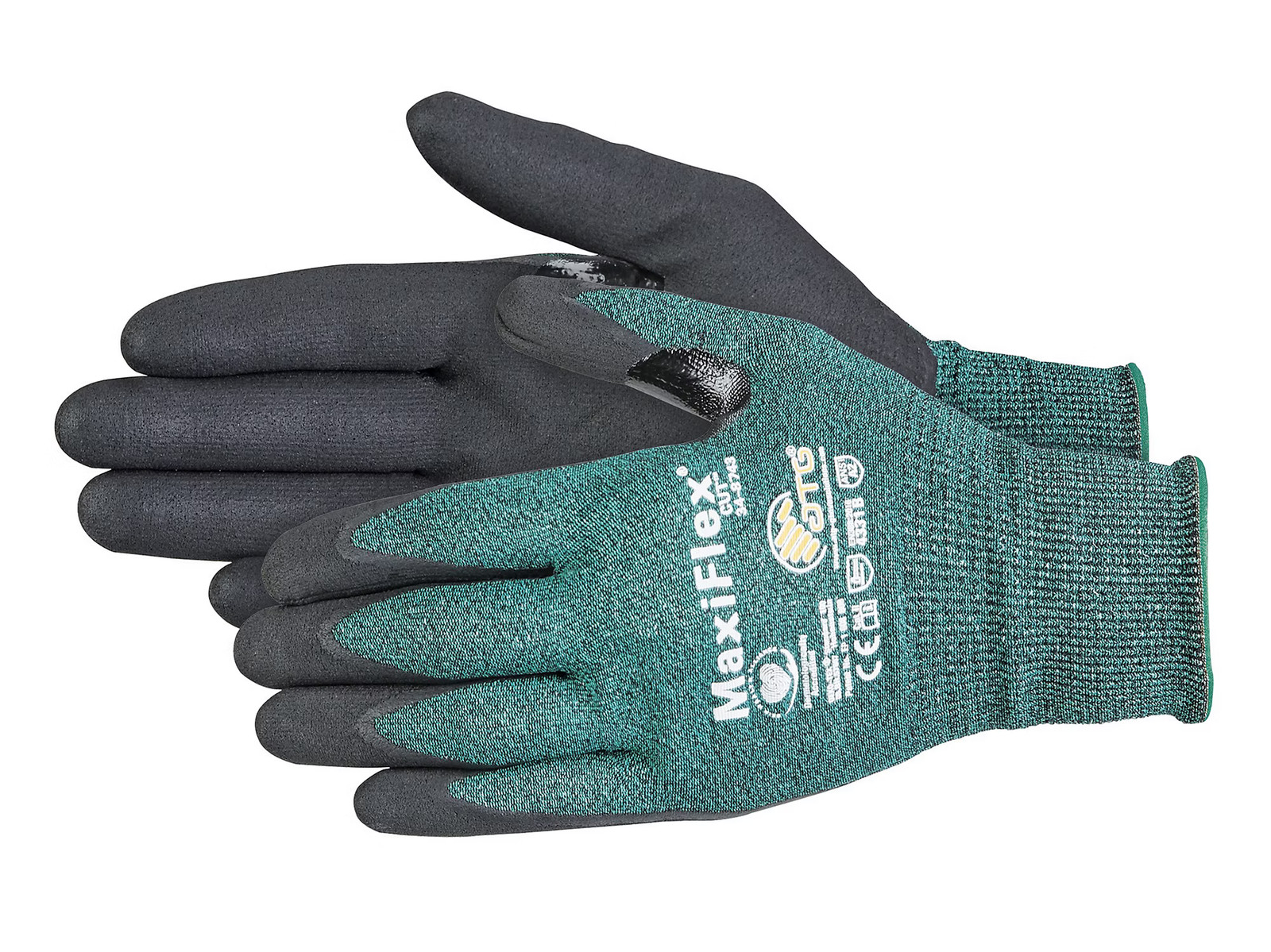 3 Packs of 12 Maxiflex 34-8743 Cut Resistant Gloves - Medium
