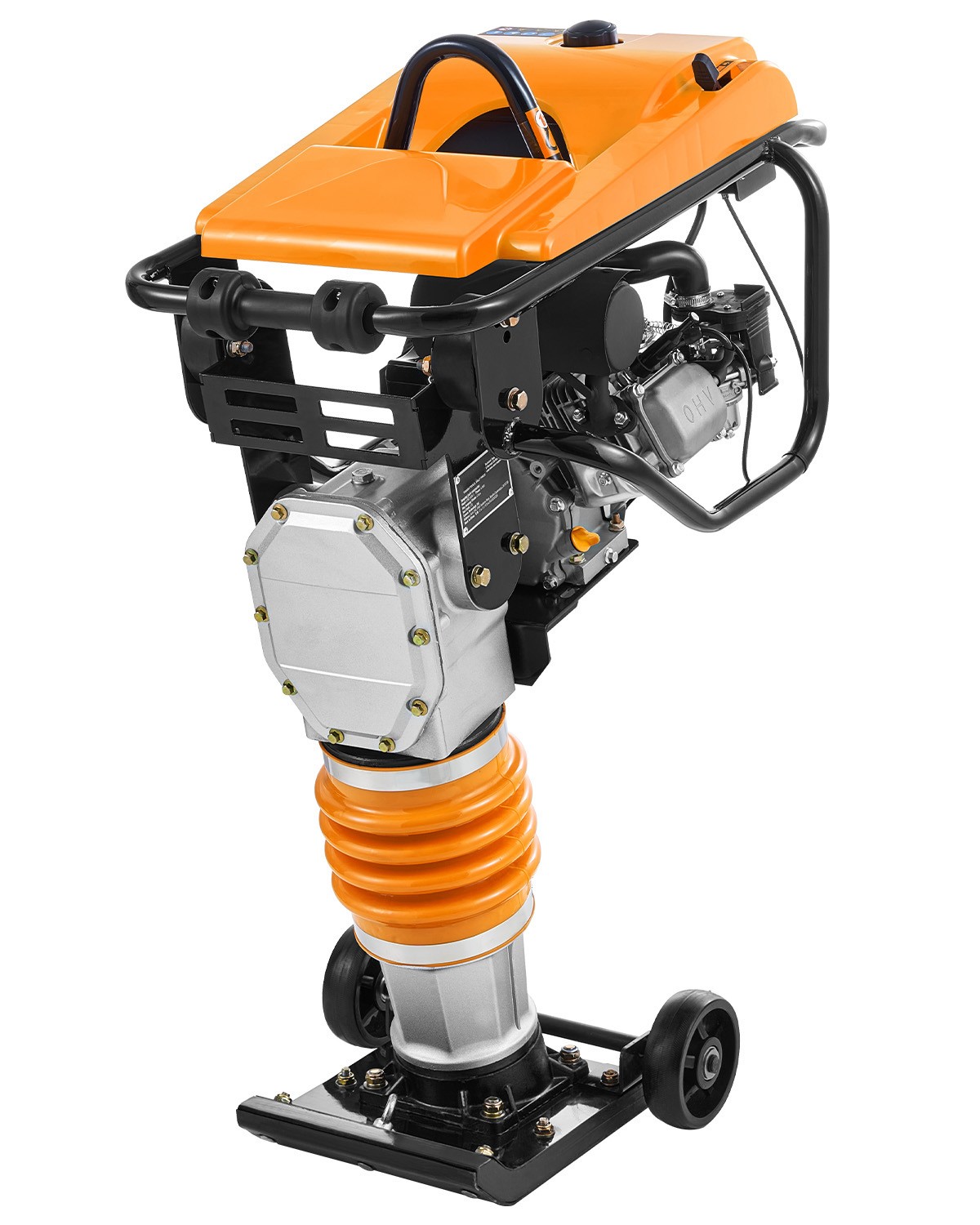 Compactan Uimoso 6.5 HP 196 cc Gas-Powered Vibratory Rammer for Soil Compaction ...