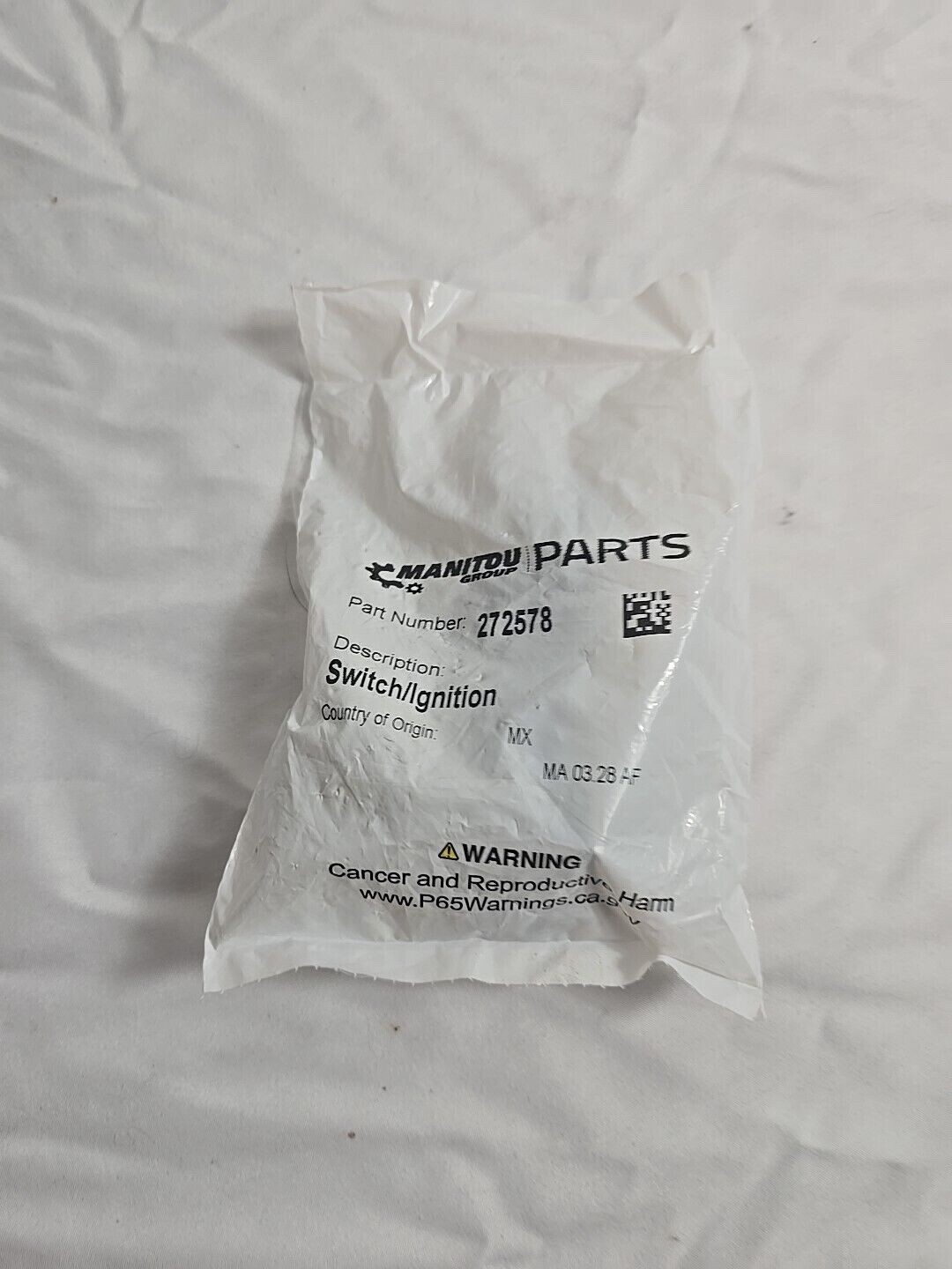Manitou Ignition Switch  272578