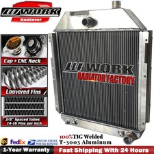 3Rows Tractor Radiator For Ford New Holland 6710 7700 7710 Models #E1NN8005EA15M picture