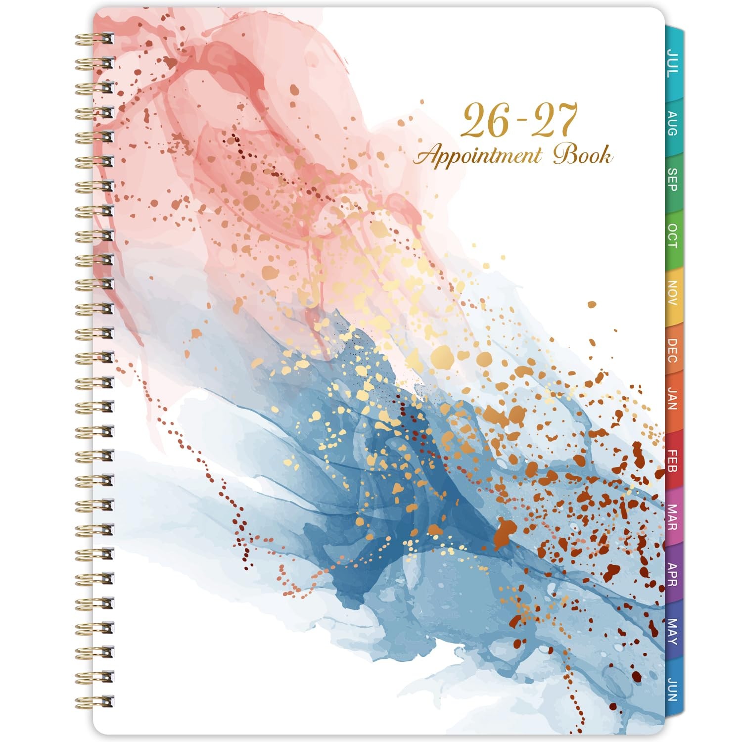 2026-2027 Appointment Book - 2026-2027 Daily Planner with Tabs