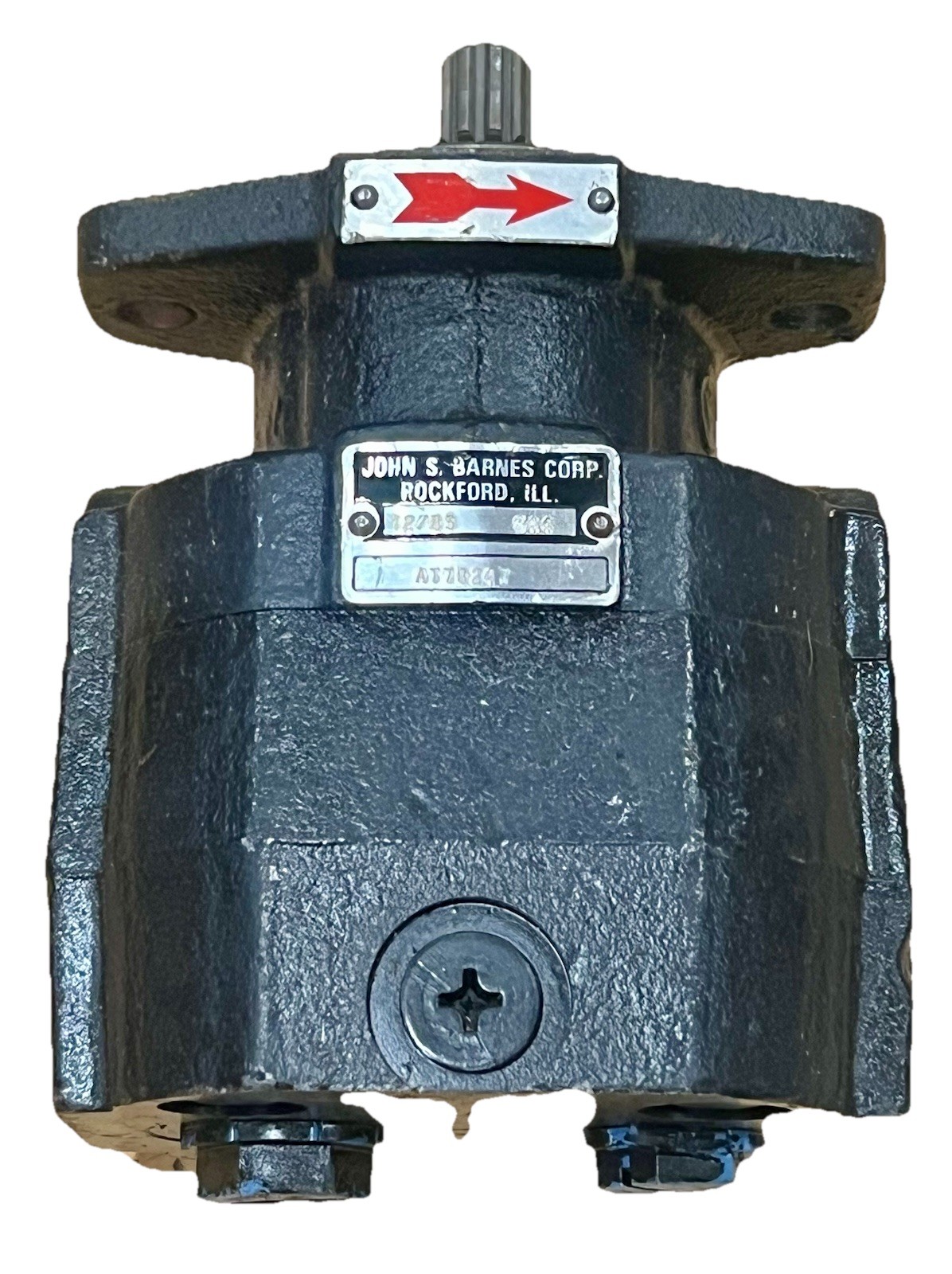 John Deere AT318552 Hydraulic Brake Pump Fits 844 Loader NOS GENUINE AT78247 OEM