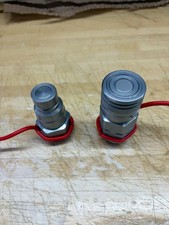 Flat Face Hydraulic Quick Connect Coupler Set, 3/4″ SAE Thread picture