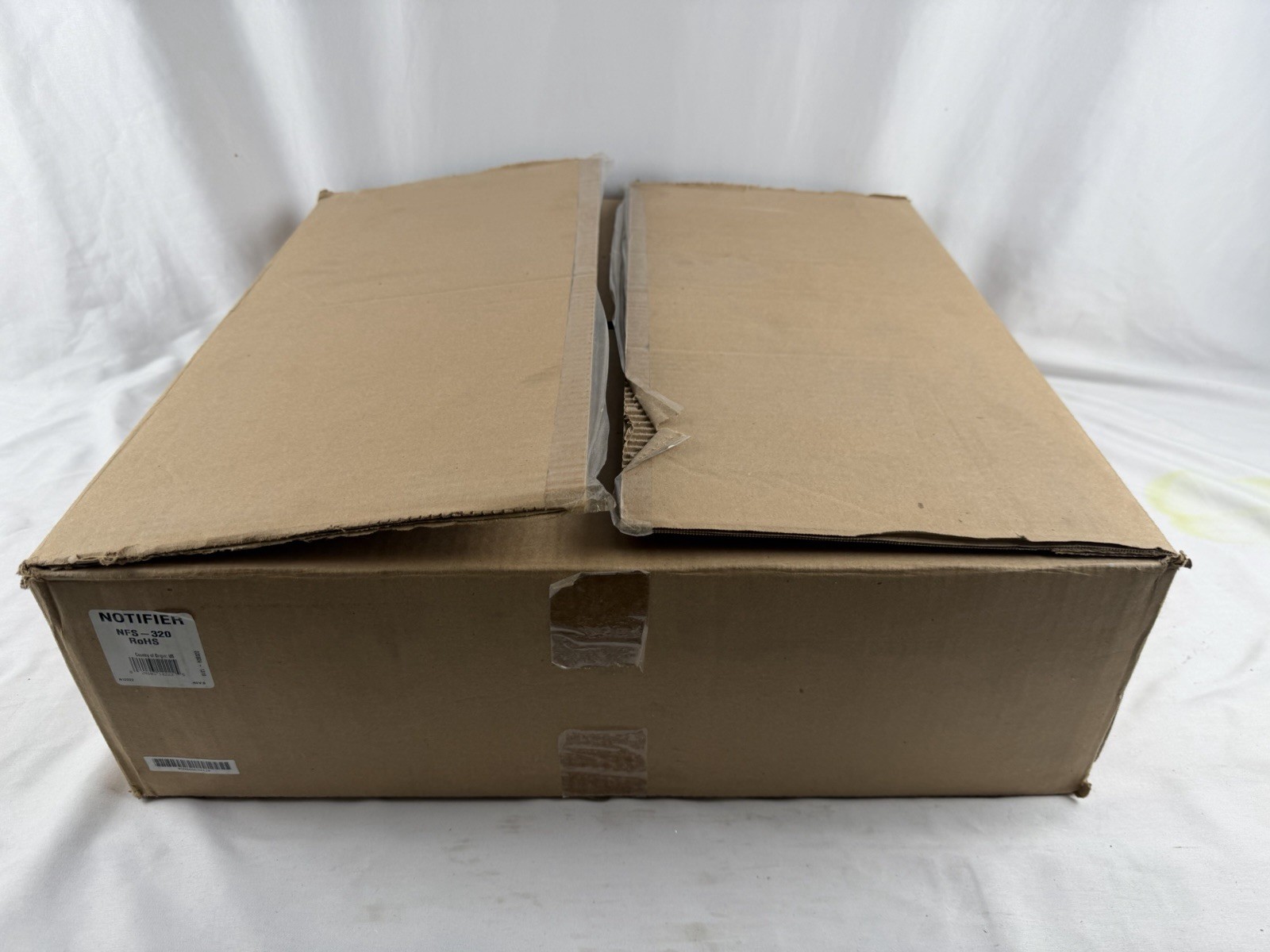 Notifier NFS-320 Honeywell Fire Alarm Control Panel Enclosure Empty Cabinet Nice