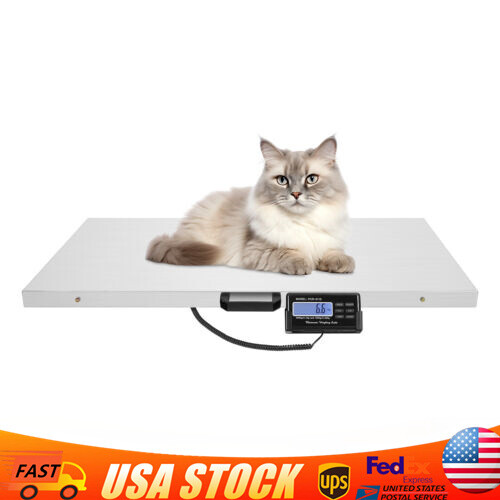 660LBS Large Digital Pet Scale Animal Veterinary Weight Dog Cat Pet Floor Scale 660LBS Large Digital Pet Scale Animal Veterinary Weight Dog Cat Pet Floor Scale