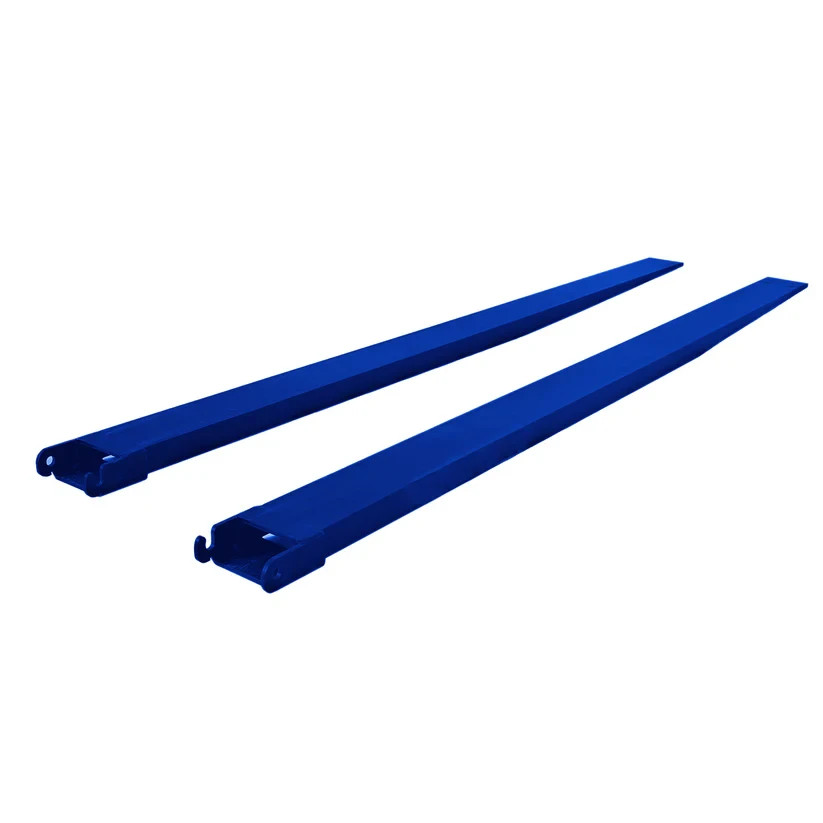 10FT Industrial Forklift Fork Extensions Blue | All-Welded Steel | 6,600 lb