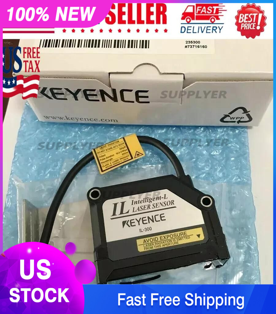 UPS Shipping KEYENCE IL-300 Laser Sensor  US Free TAX