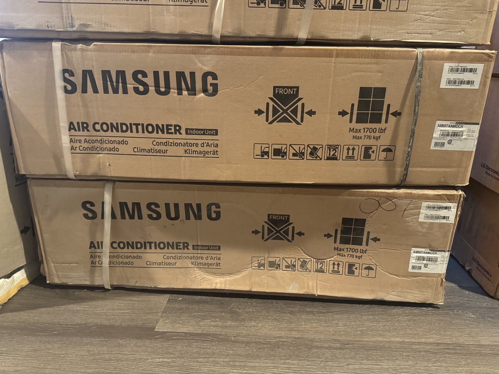 Samsung AM007ANMDCH VRF Slim Ducted Indoor Unit 7,000 BTU - NEW