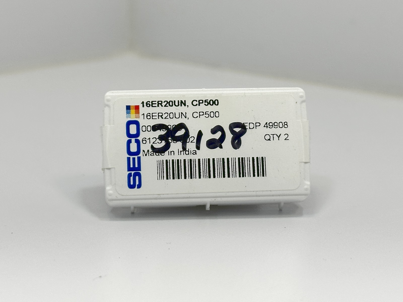 SECO 16ER 20UN New Carbide Inserts 49908 Grade CP500 2pcs