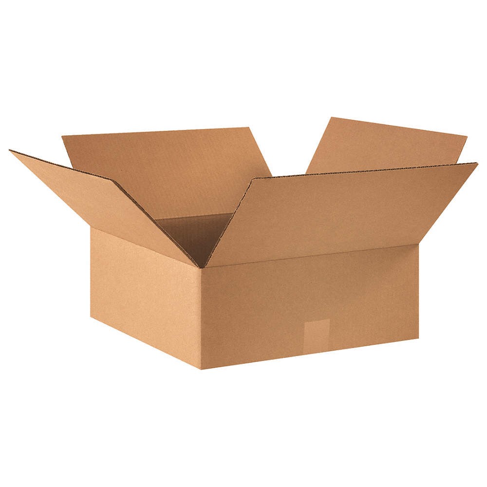 GRAINGER APPROVED 11R395 PK 25 Shipping Box,16x16x6 in 11R395
