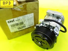 Genuine CNH CASE 8144 Type 24V AC Compressor REMAN OEM 8500795R picture