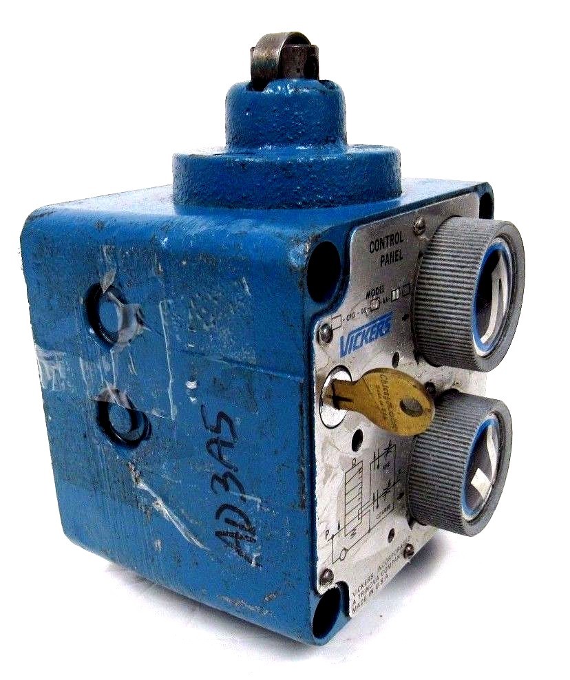 USED VICKERS CPG-06-10-AA-11 FLOW CONTROL VALVE CPG0610AA11 USED VICKERS CPG-06-10-AA-11 FLOW CONTROL VALVE CPG0610AA11