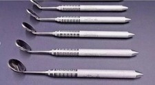 Lot of 5 Pcs Hu-Friedy MH6 Mirror Satin Steal Handle picture