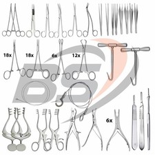 Cranial Brain Tumor Neuro Craniotomy Set 91 Pcs Basic Neurosurgery Spinal surger picture
