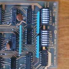 Hp 02640-60192 Control Memory. Vintage Printed Circuit Board (PCB) picture