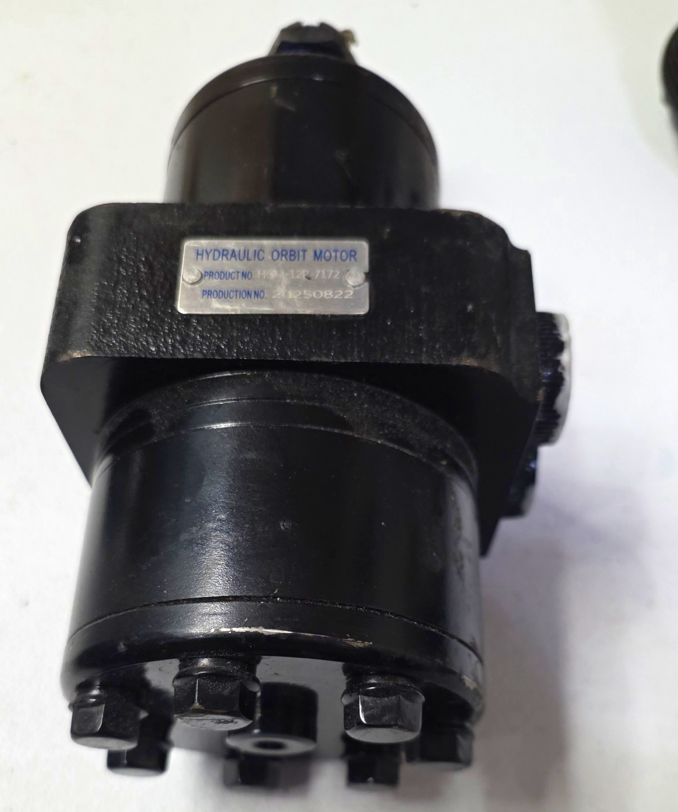Hydraulic Orbit Motor HOM12P-7172 Face Mount 1/2in Ports 12 GPM 1712 PSI Hydraulic Orbit Motor HOM12P-7172 Face Mount 1/2in Ports 12 GPM 1712 PSI