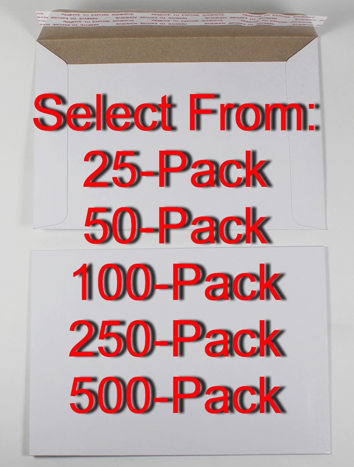 eBay Standard Envelope 6.5x4.5 Photo Cardboard Mailer 25 50 100 250 500 Bulk eBay Standard Envelope 6.5x4.5 Photo Cardboard Mailer 25 50 100 250 500 Bulk