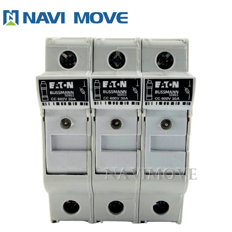 New Bussmann CHCC3DIU 3-Pole Fuse Block 30A 600V CHCC3DIU US STOCK