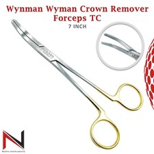 Wyman Crown Remover Gripper Forceps TC Dental Orthodontic Teeth Veneers picture