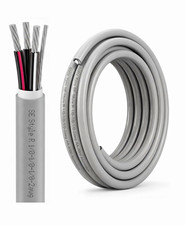 Relaxweex 25ft 1/0-1/0-1/0-2 SER aluminum standard entrance cable 600V picture