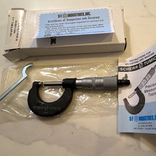 Scherr-Tumico Outside Micrometer 0-1