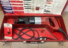 Vintage Milwaukee Heavy Duty SAWZALL 6527 Reciprocating Saw W/ Case Tested Works picture