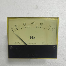 Toyo Keiki Frequency Meter 55-65 Hz FCF-12NB 110V 120x100mm picture