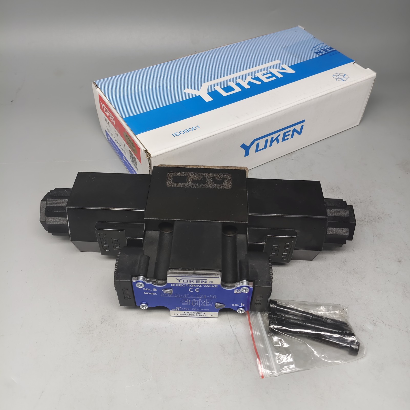 NEW 1Pcs Solenoid Valve For Yuken DSG-01-3C4-D24-50 DSG 01 3C4 D24 50