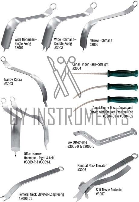 Unger Anterior Total Hip Retractor Instruments set