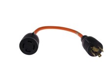 MPI Tools L14-20p to L14-30r pigtail adapter 12 Gauge 20 Amp to 30 amp picture