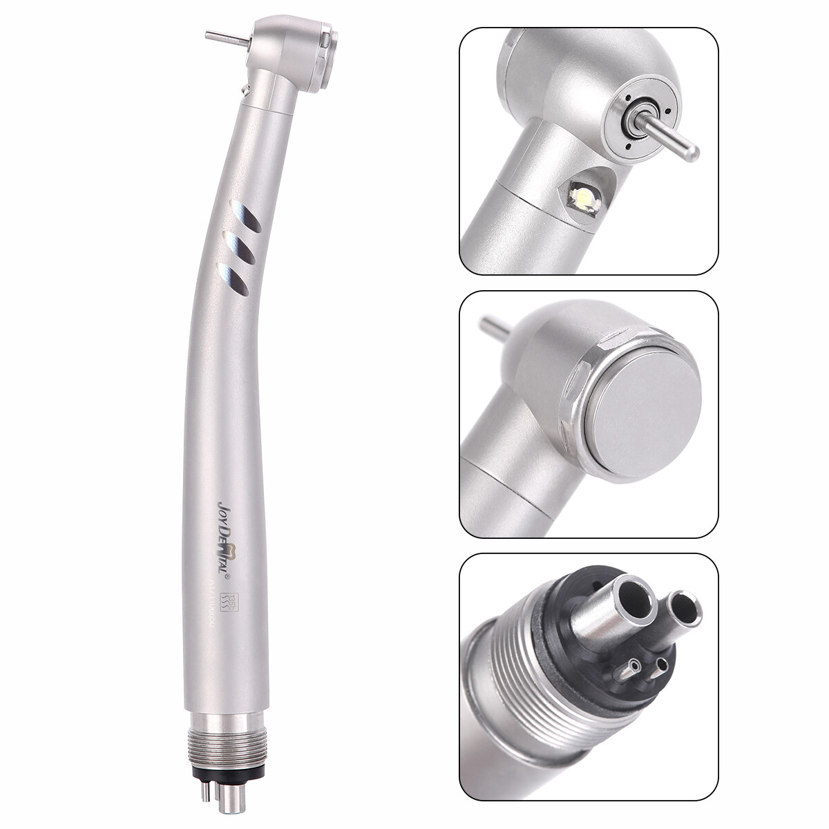 Dental Fiber Optic LED E-Generator High Speed Handpiece Air Turbine 2Hole 4Hole