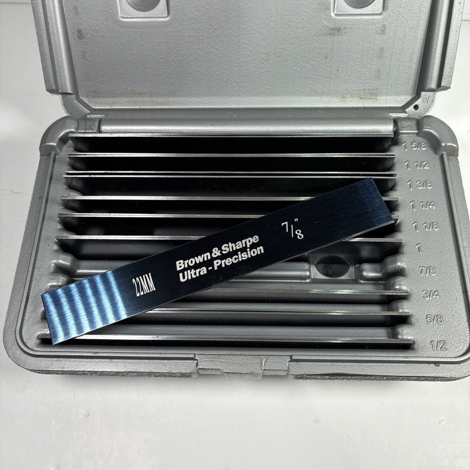 Brown & Sharpe 599-921-20 Ultra Thin Parallels Set 1/2