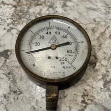 Vintage U.S. Air Guage 250 Psi picture