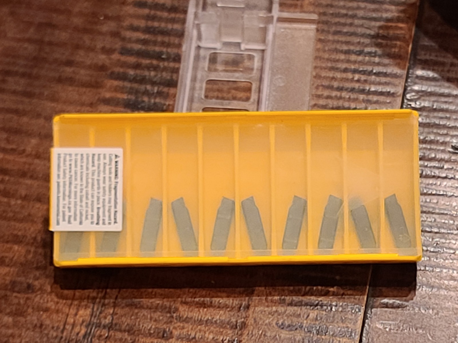 Kennametal A4 Grooving Insert KCU25 (Pack Of 10) - NEW Kennametal A4 Grooving Insert KCU25 (Pack Of 10) - NEW