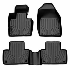 SMARTLINER Custom Fit Floor Mats 2 Row Liner Set for 2016-2019 Volvo XC90 picture